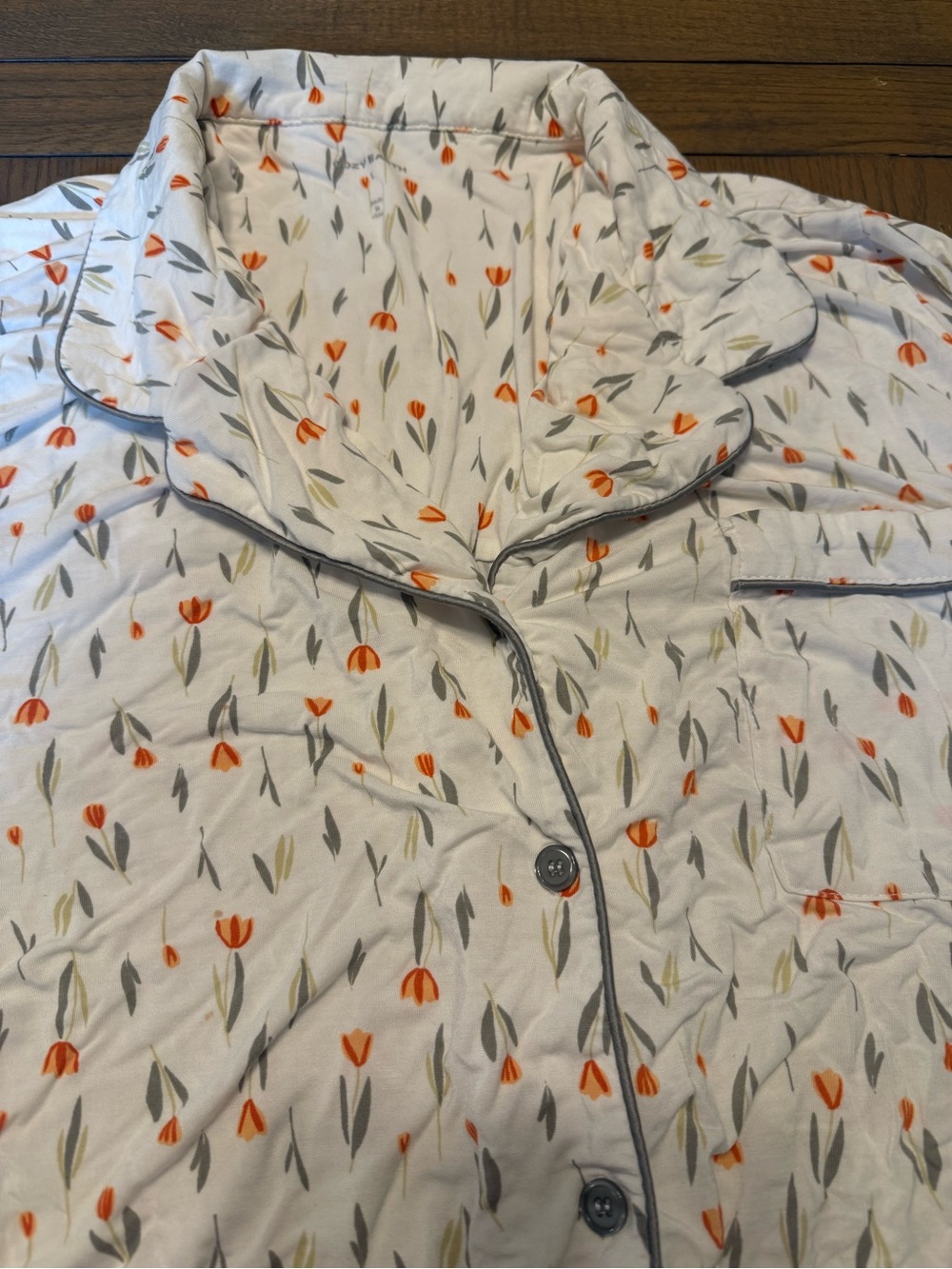 Cozy Earth Bamboo Pajamas LARGE Limited Edition Sienna Tulip Ophra’s Fav Corded - Picture 5 of 16